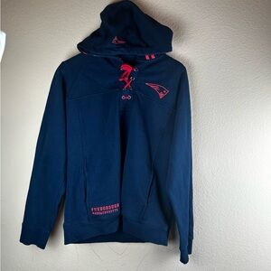 NFL Pro Line Women’s New England Patriots Navy Hoodie Sz Large